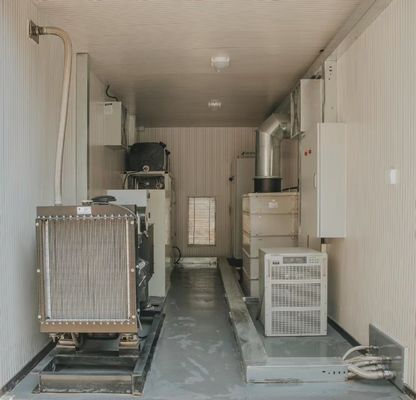 مقعد اختبار الدينامومتر المتردد بالتبريد القسري