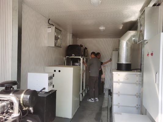 مقعد اختبار الدينامومتر المتردد بالتبريد القسري