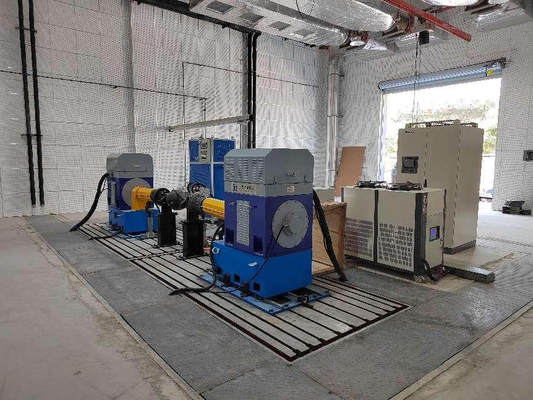 SSCD200-1000/3300 200kW 1910 Nm ± 0.2%FS دقة عالية موثوقية عالية الدينامومتر الكهربائي نظام مقعد الاختبار لاختبار أداء المحور