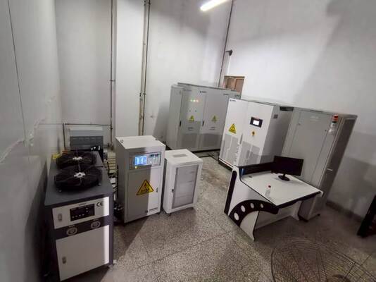 SSCH132-4000-15000 نظام اختبار محرك الطاقة الجديدة 132 كيلو واط على منصة اختبار الدينامومتر