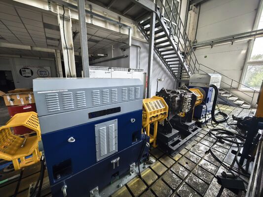 SSCD500-1500/3800 500kW 3183 Nm نوع ناقل الدينامومتر نظام مقاعد الاختبار