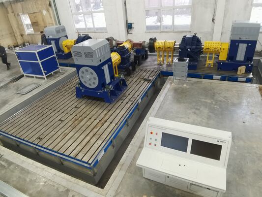 SSCD560-1800/4000 560kW 2970 Nm نوع ناقل الدينامومتر نظام مقاعد الاختبار
