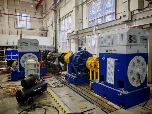 SSCD630-1800/4000 630kW 3342Nm نظام مقاعد الاختبار للدينامومتر