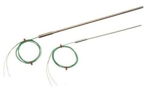 الحرارية 1100 ℃ 120mm طول استشعار درجة الحرارة الرقمية