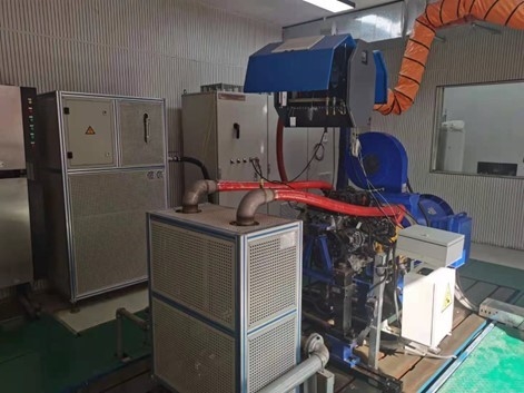 سرير اختبار مقياس ديناميكي لأداء محرك الغاز SSCG90-3000 / 10000 90Kw