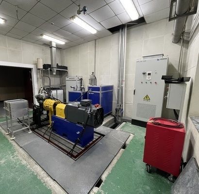 منصة اختبار محرك ديزل بقدرة 45 كيلو واط، 3600 دورة في الدقيقة، دقة 0.05%FS